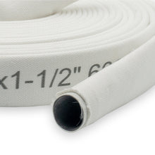 2-1/2" Heavy Duty Double Jacket Discharge Hose Uncoupled White