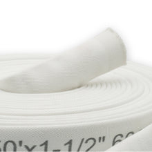 2" Heavy Duty Double Jacket Discharge Hose Uncoupled White