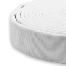 5" Super Duty Double Jacket Fire Hose Threaded Fittings White