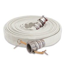 Double Jacket Discharge Hose 200 PSI White