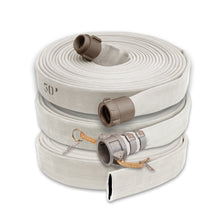 Double Jacket Discharge Hose 200 PSI White