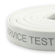 1-1/2" Medium Duty Single Jacket Discharge Hose Uncoupled White