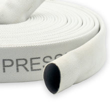 2" Medium Duty Single Jacket Discharge Hose Uncoupled White
