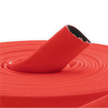 1" Medium Duty Single Jacket Fire Hose Uncoupled Red