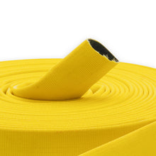 2" Medium Duty Single Jacket Fire Hose Uncoupled Yellow
