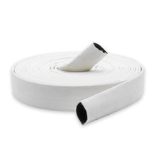 2" Medium Duty Single Jacket Fire Hose Uncoupled White