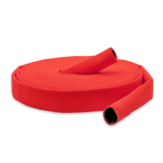 1-1/2" Super Duty Double Jacket Fire Hose Uncoupled Red