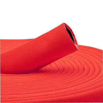 1-1/2" Super Duty Double Jacket Fire Hose Uncoupled Red