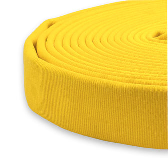 2-1/2" Super Duty Double Jacket Fire Hose Uncoupled Yellow