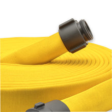 2" Super Duty Double Jacket Fire Hose Threaded Fittings Yellow