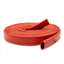 2-1/2" Super Duty Rubber Fire Hose Uncoupled Red