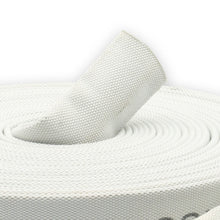 2-1/2" Medium Duty Single Jacket Discharge Hose Uncoupled White