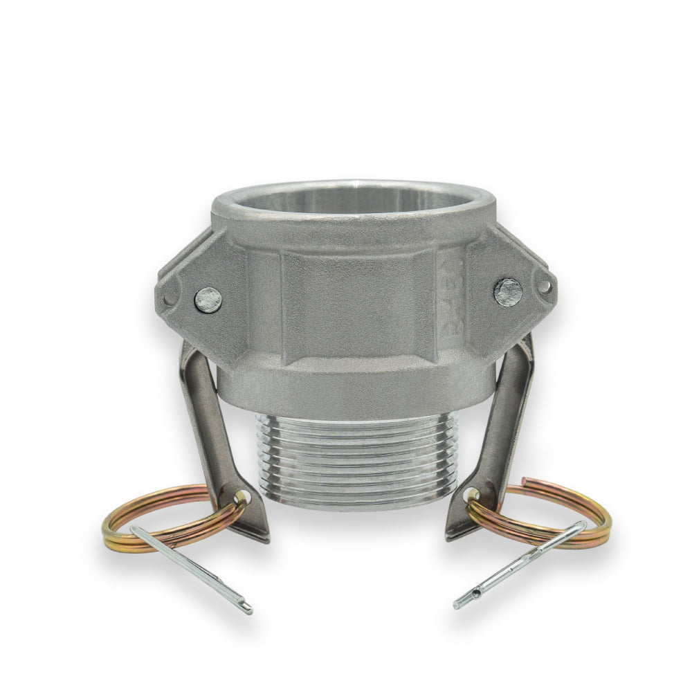 Camlock Female x NPT Male Aluminum Adapter – Discharge Hose